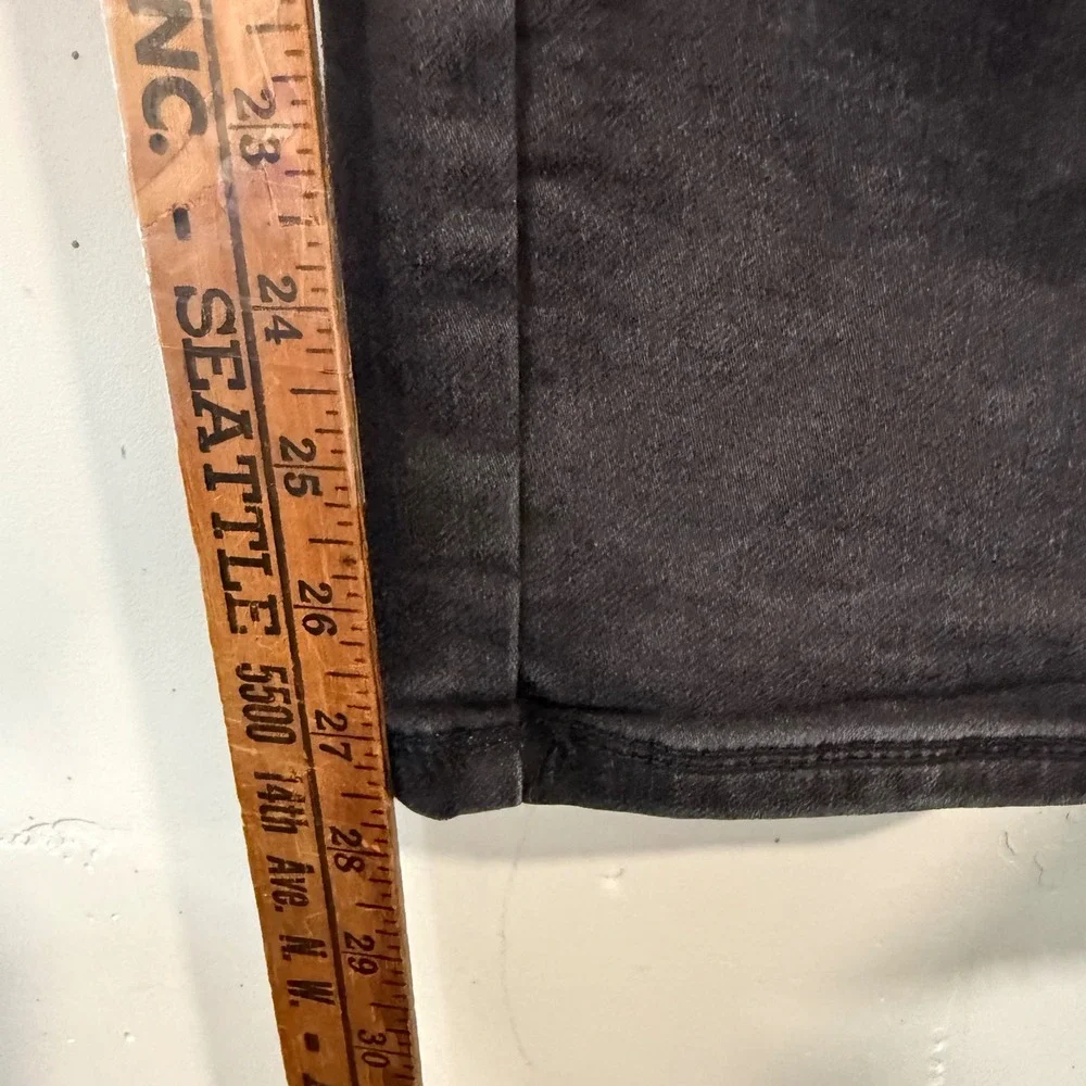 Ripton & Co Womens Performance Denim Overalls M Black Excellent Stretch